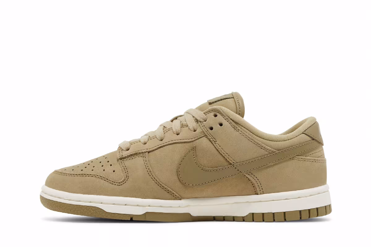 Nike Women's Dunk Low Premium Neutral Olive, view 4
