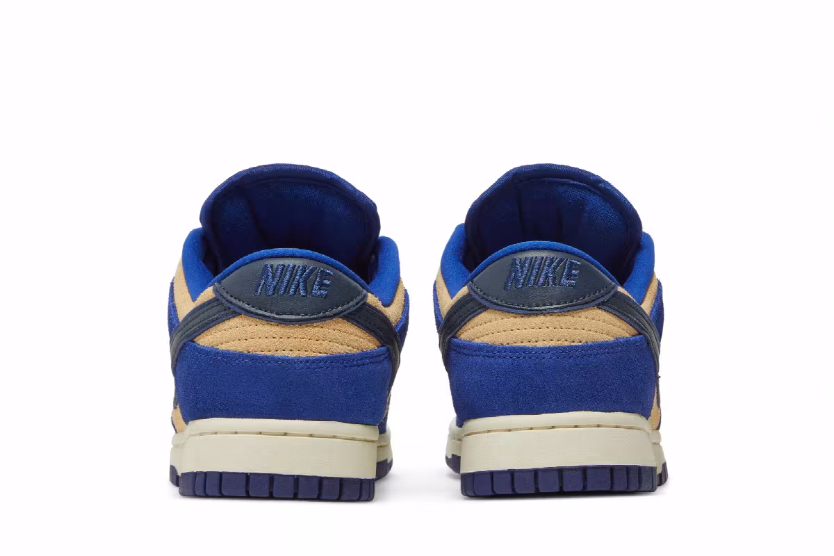 Nike Women's Dunk Low LX Blue Suede, view 7