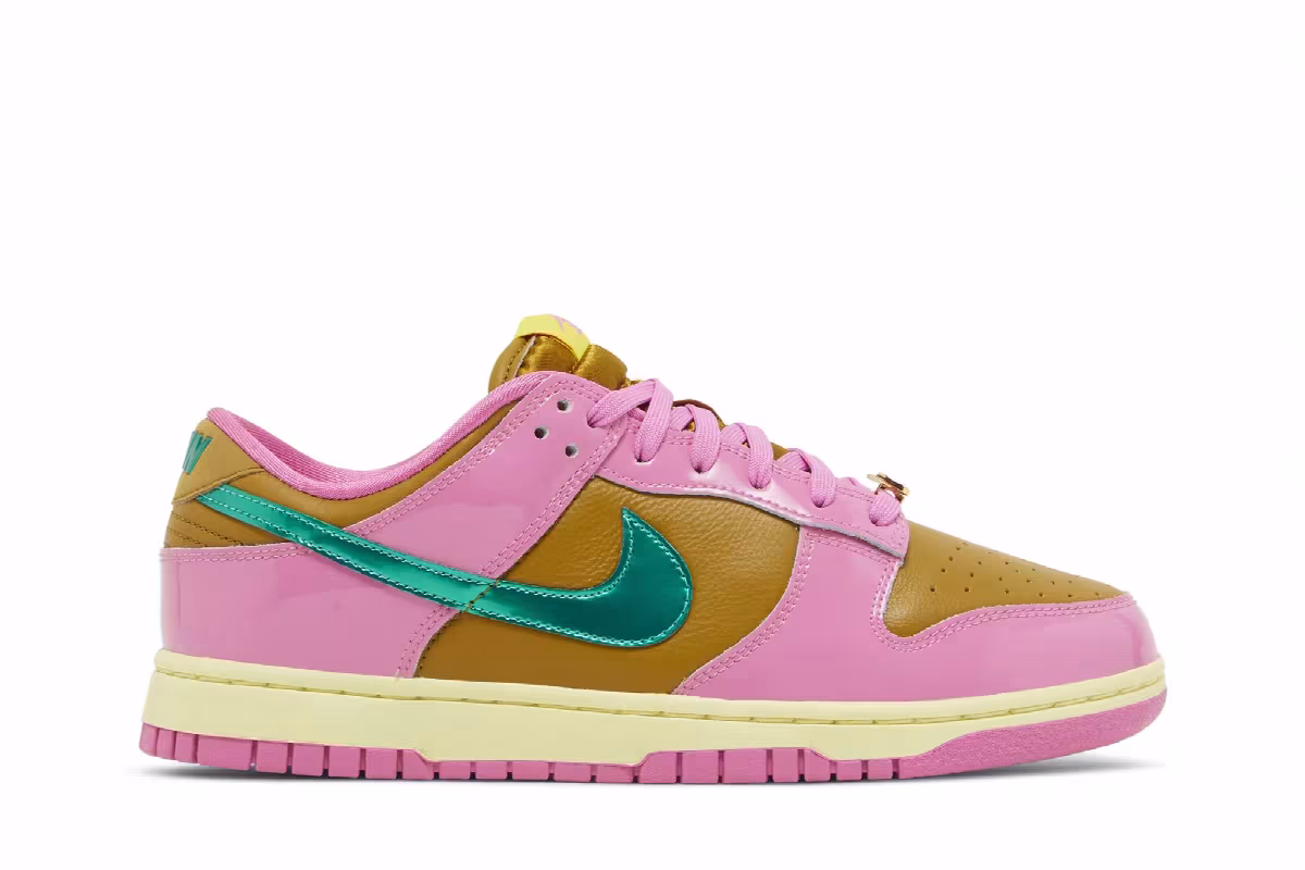 Parris Goebel x Nike Women's Dunk Low Playful Pink, view 2