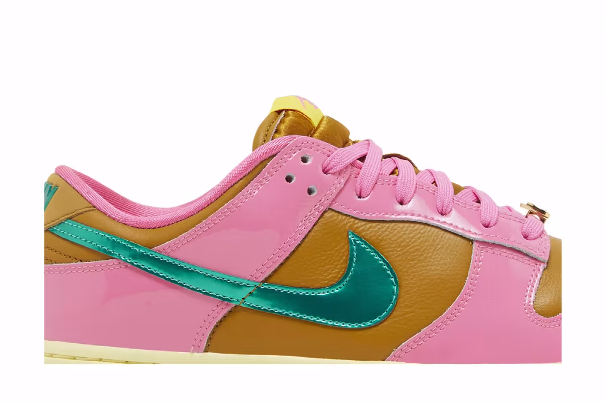 Parris Goebel x Nike Women's Dunk Low Playful Pink, view 3