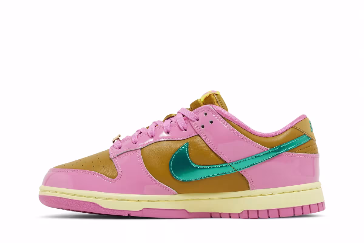 Parris Goebel x Nike Women's Dunk Low Playful Pink, view 4