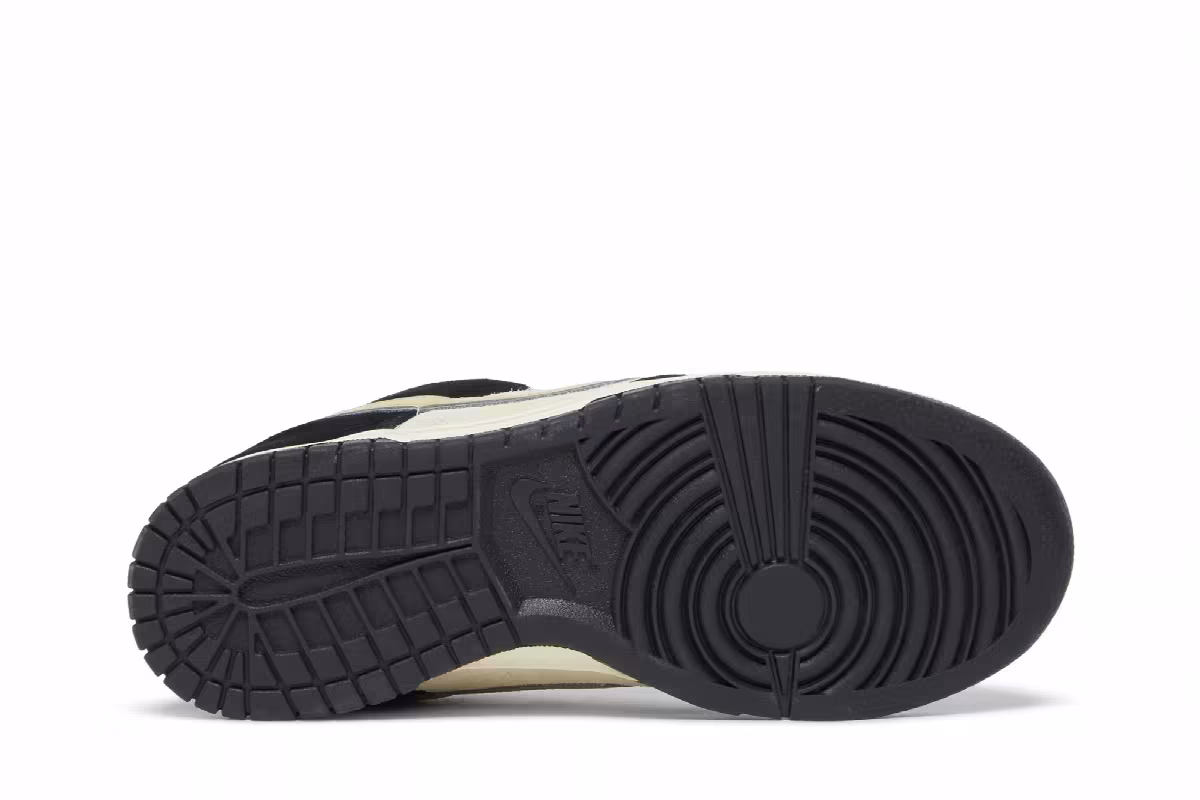 Nike Women's Dunk Low LX Black Suede, view 5