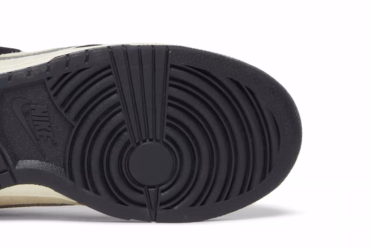 Nike Women's Dunk Low LX Black Suede, view 6