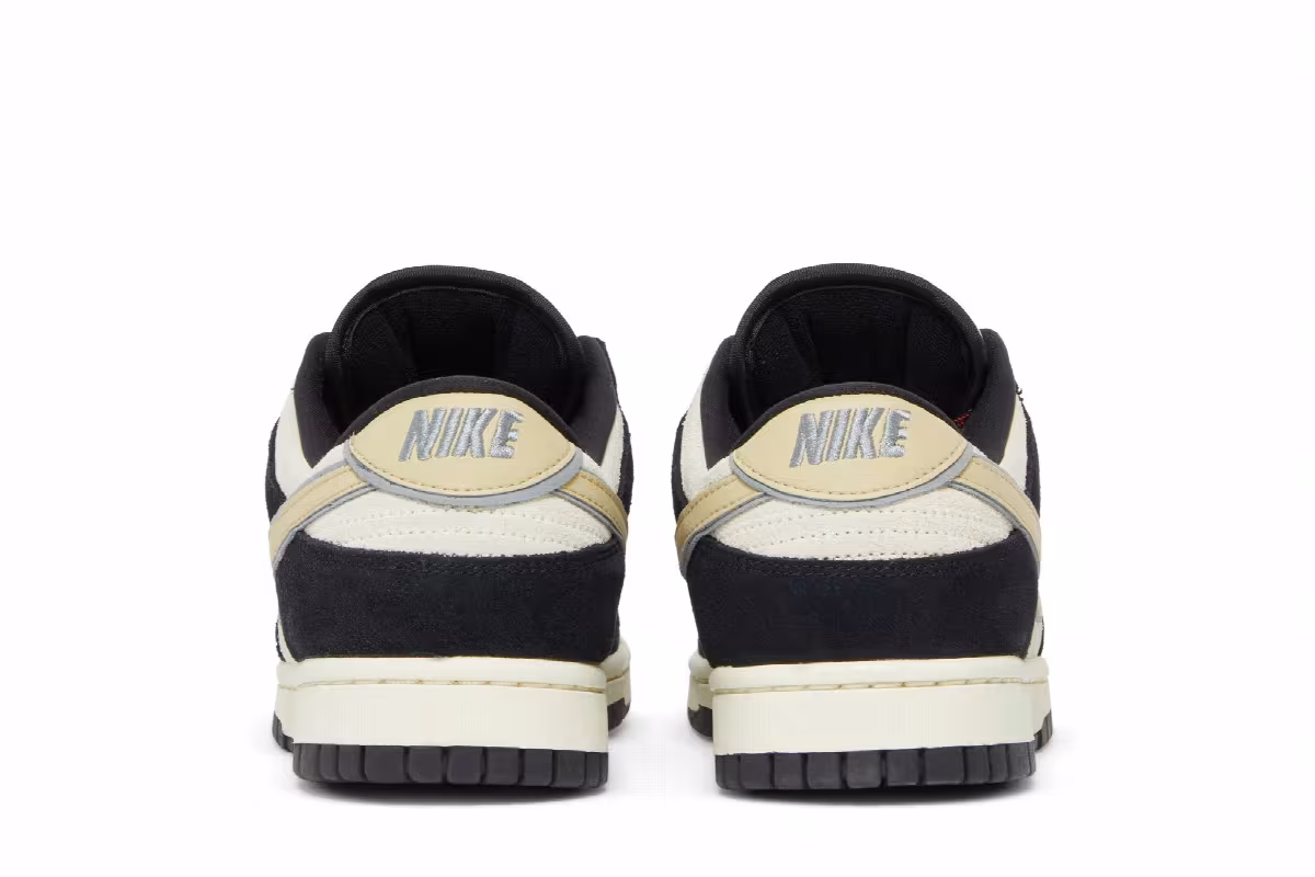 Nike Women's Dunk Low LX Black Suede, view 7