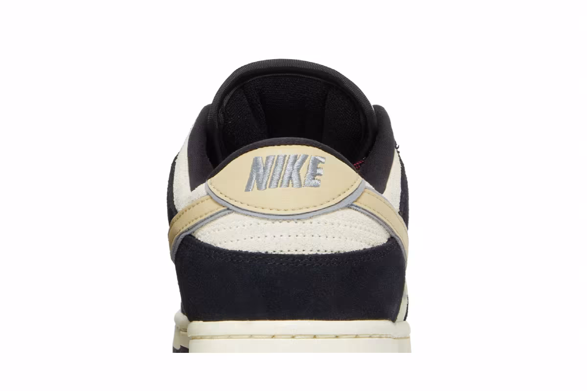 Nike Women's Dunk Low LX Black Suede, view 8