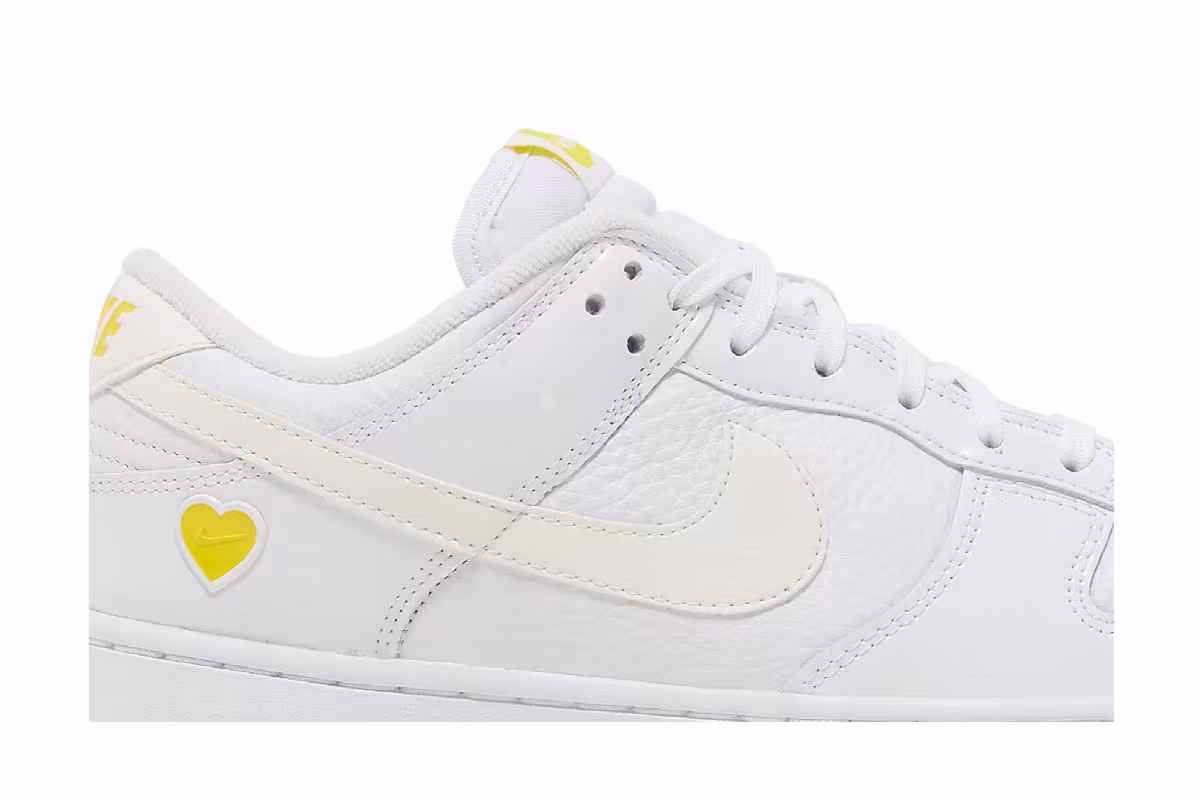 Nike Women's Dunk Low Valentine's Day - Yellow Heart, view 3