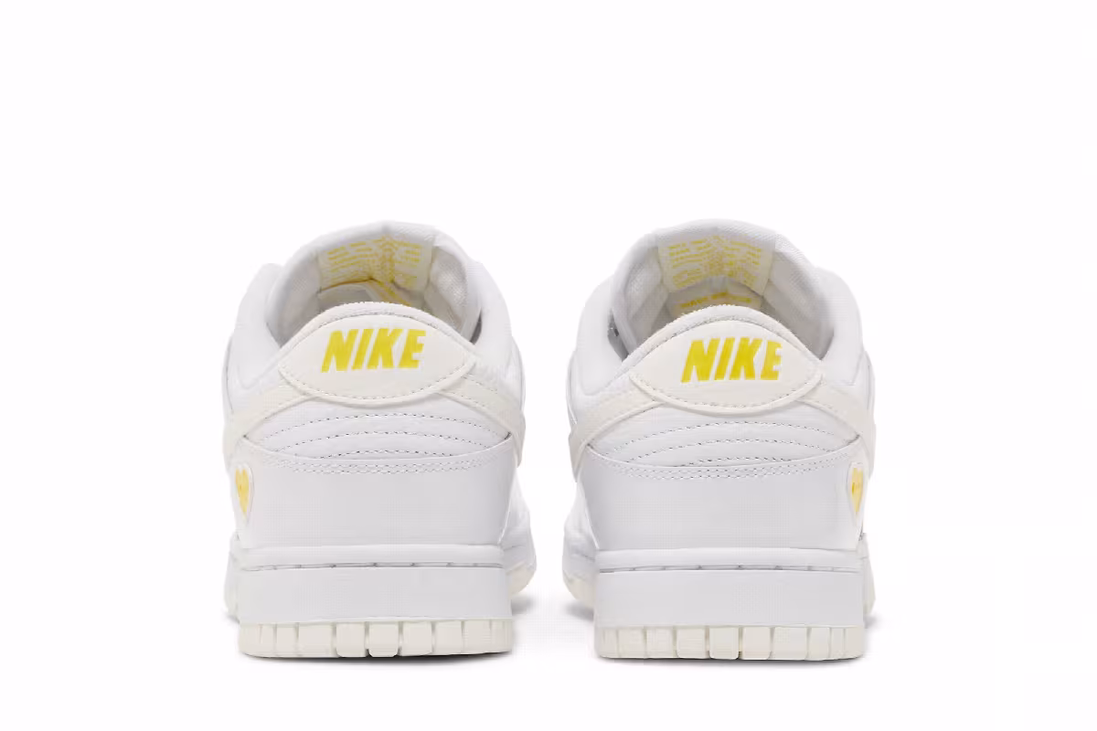 Nike Women's Dunk Low Valentine's Day - Yellow Heart, view 7