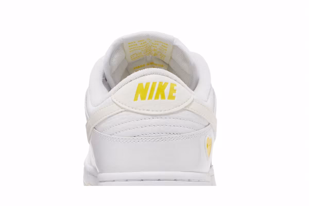 Nike Women's Dunk Low Valentine's Day - Yellow Heart, view 8