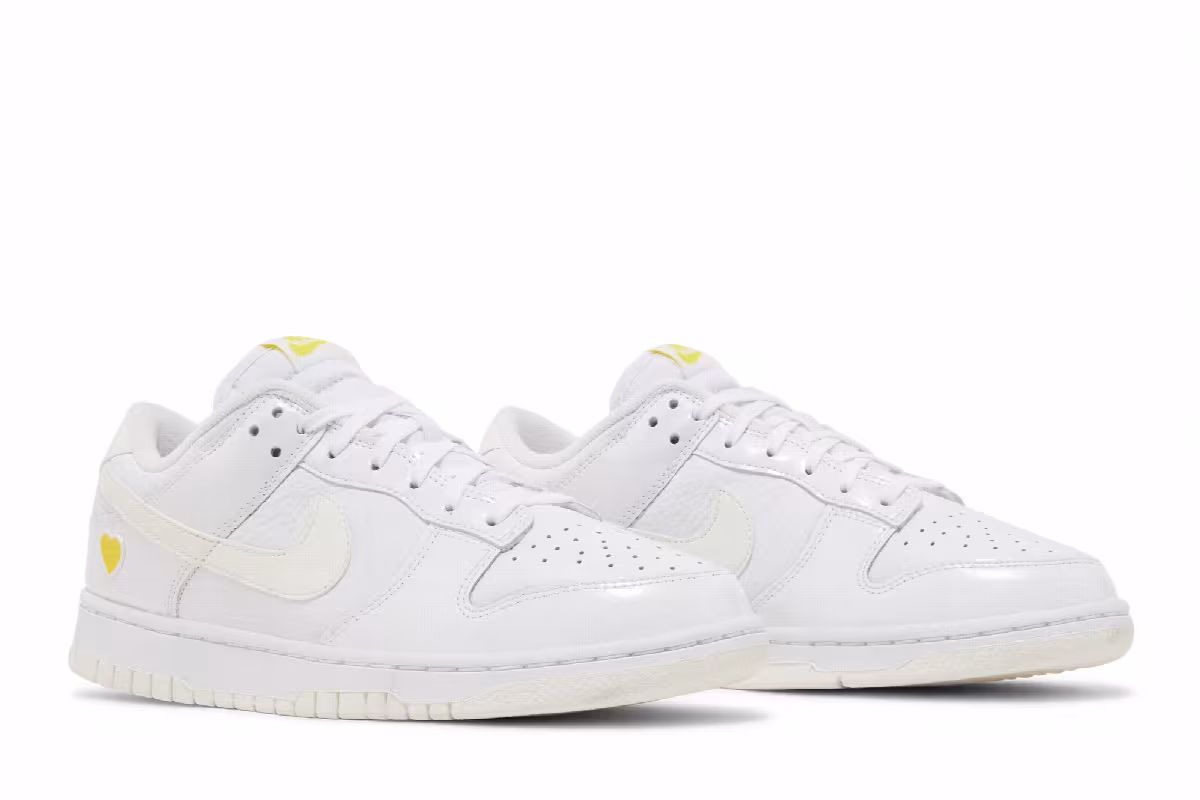 Nike Women's Dunk Low Valentine's Day - Yellow Heart, view 9
