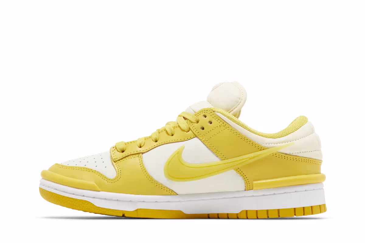 Nike Women's Dunk Low Twist Vivid Sulfur, view 4