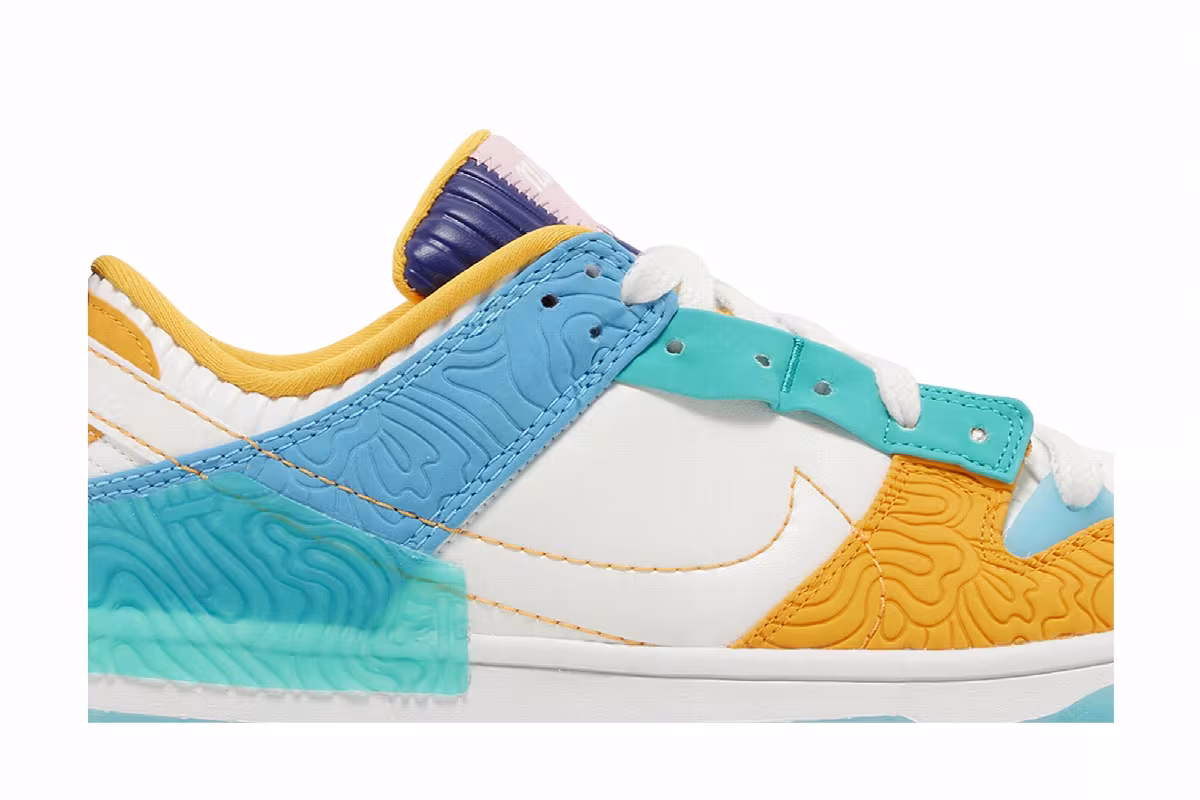 Serena Williams Design Crew x Nike Women's Dunk Low Disrupt 2 Clear Jade Sundial, view 3
