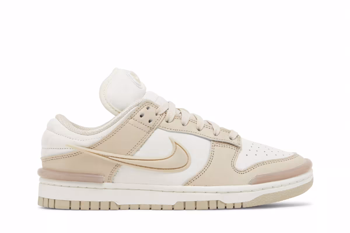 Nike Women's Dunk Low Twist Sanddrift, view 2