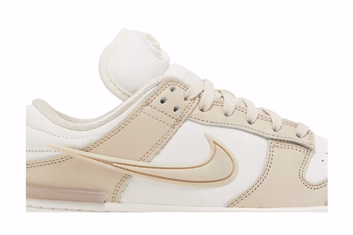 Nike Women's Dunk Low Twist Sanddrift, view 3