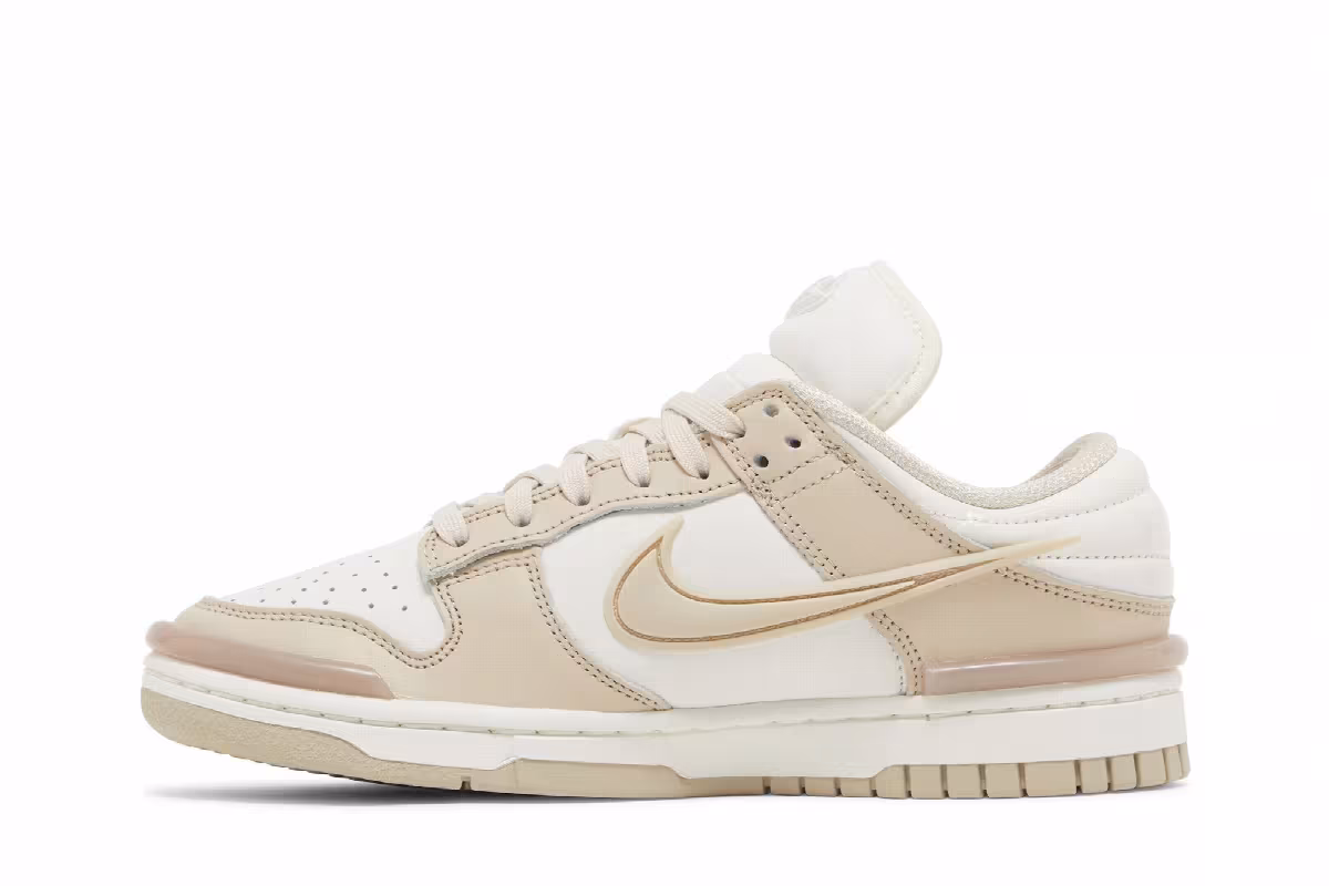 Nike Women's Dunk Low Twist Sanddrift, view 4