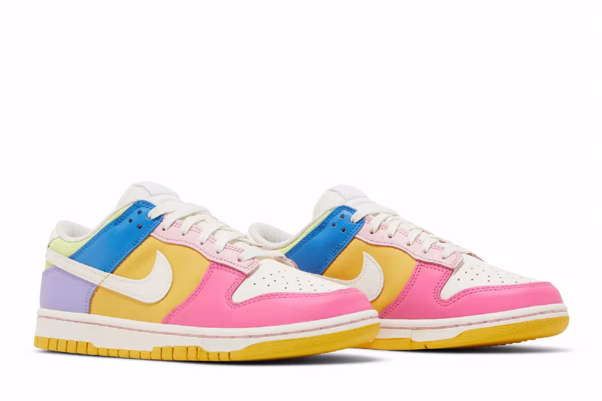Nike Women's Dunk Low Multi-Color, view 9