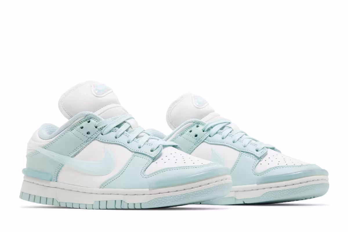 Nike Women's Dunk Low Twist Jade Ice, view 9