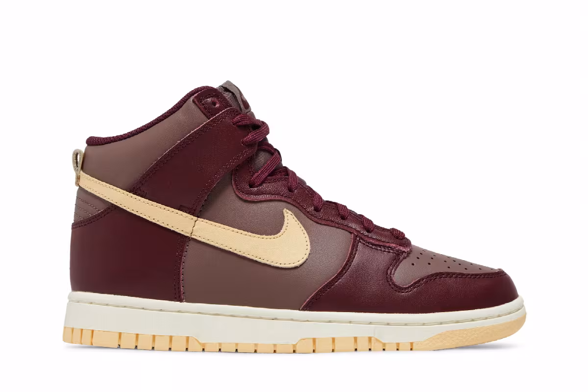 Nike Women's Dunk High Plum Eclipse, view 2