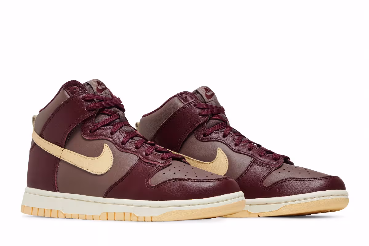 Nike Women's Dunk High Plum Eclipse, view 9