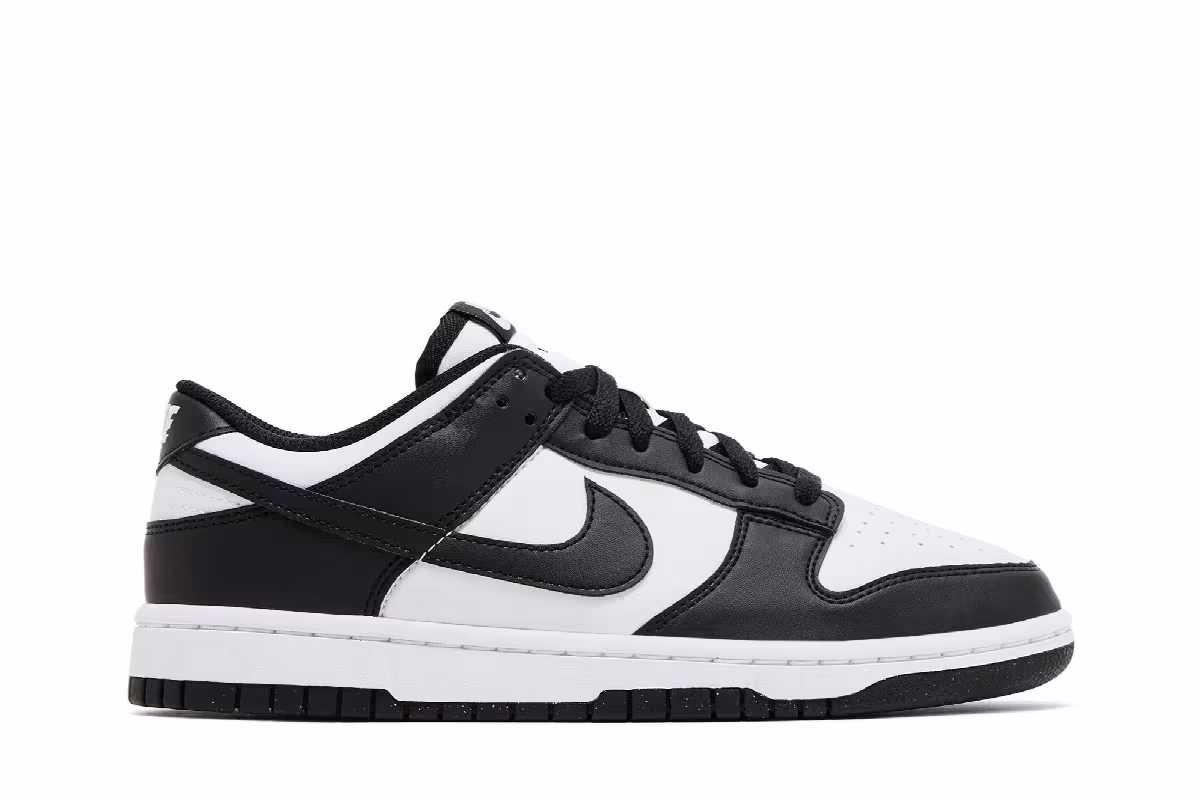 Nike Women's Dunk Low Next Nature Black White - Black Sockliner, view 2