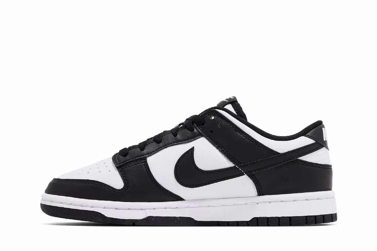 Nike Women's Dunk Low Next Nature Black White - Black Sockliner, view 4