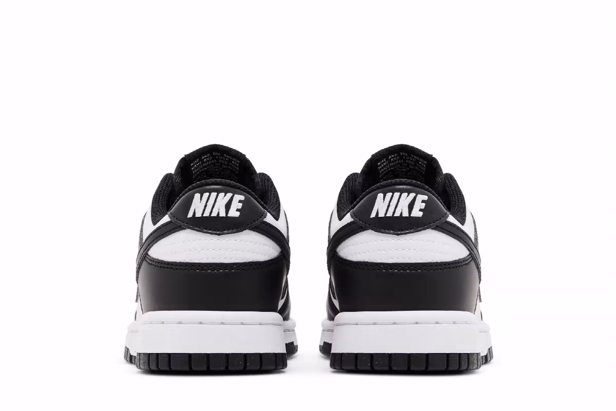 Nike Women's Dunk Low Next Nature Black White - Black Sockliner, view 7