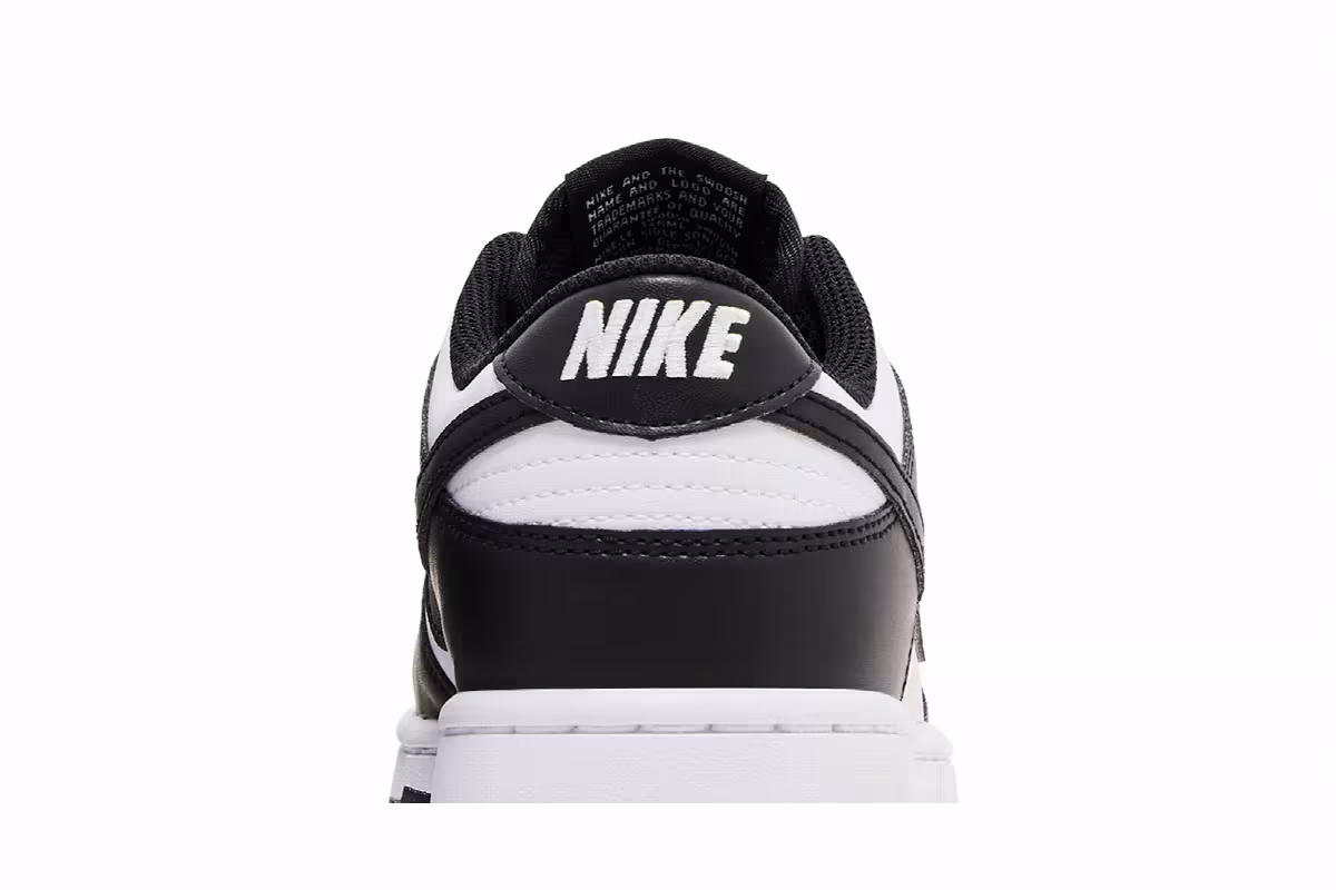 Nike Women's Dunk Low Next Nature Black White - Black Sockliner, view 8