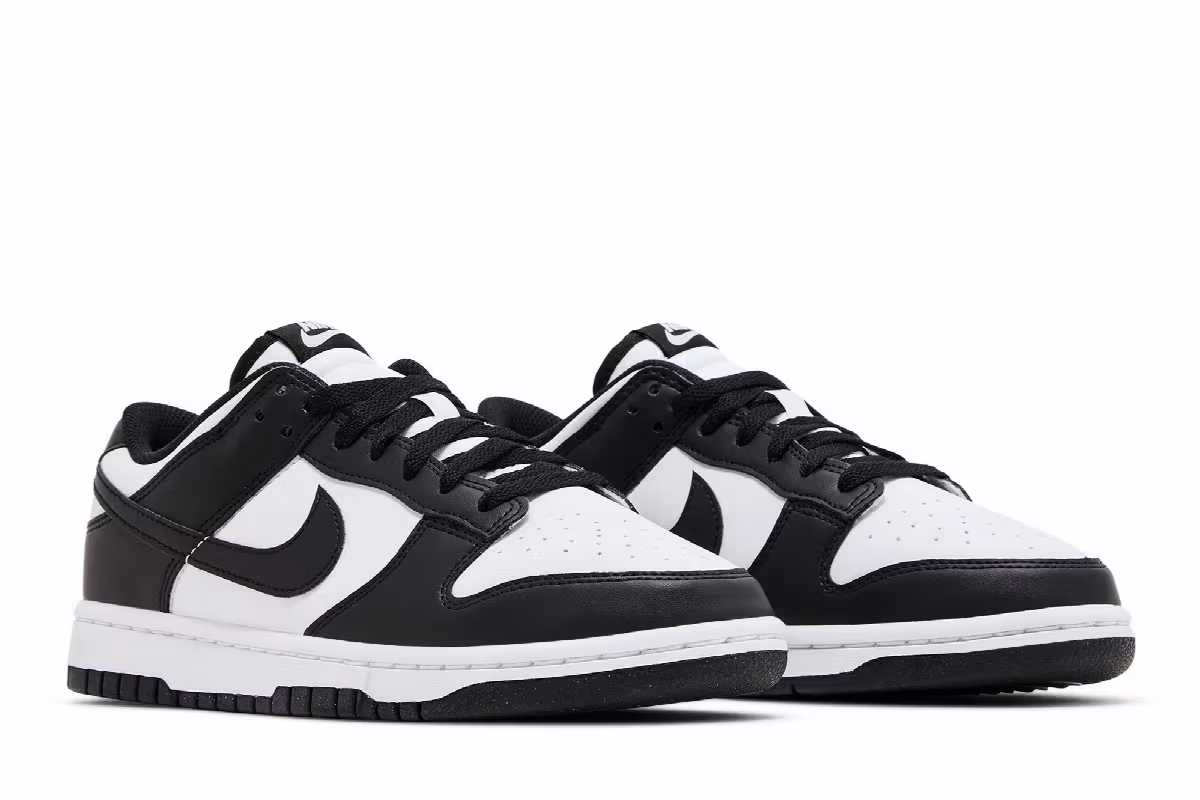 Nike Women's Dunk Low Next Nature Black White - Black Sockliner, view 9