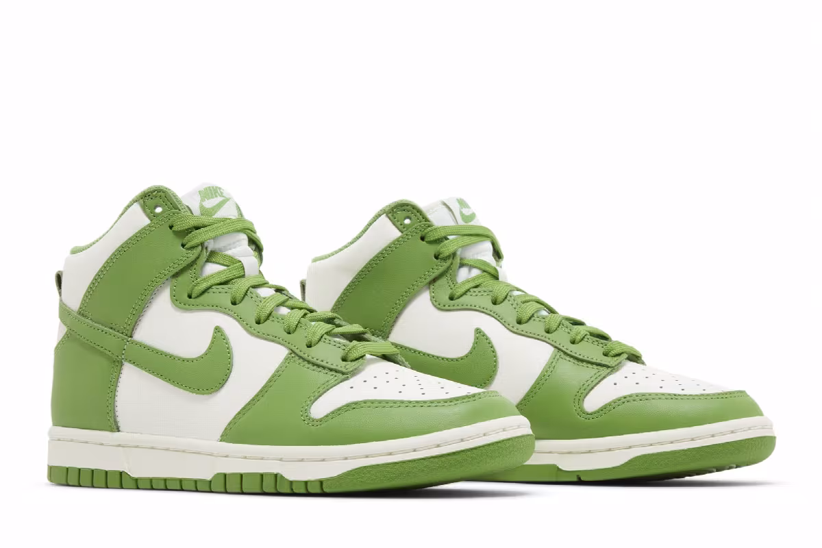 Nike Women's Dunk High Chlorophyll, view 9