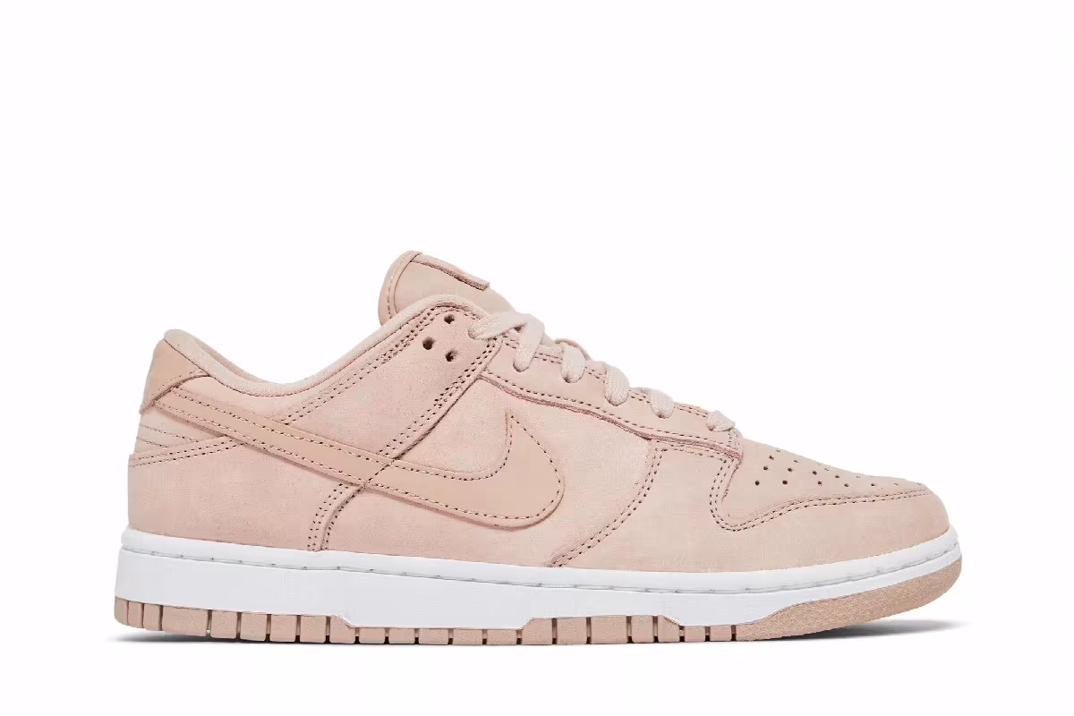 Nike Women's Dunk Low Premium Soft Pink, view 2