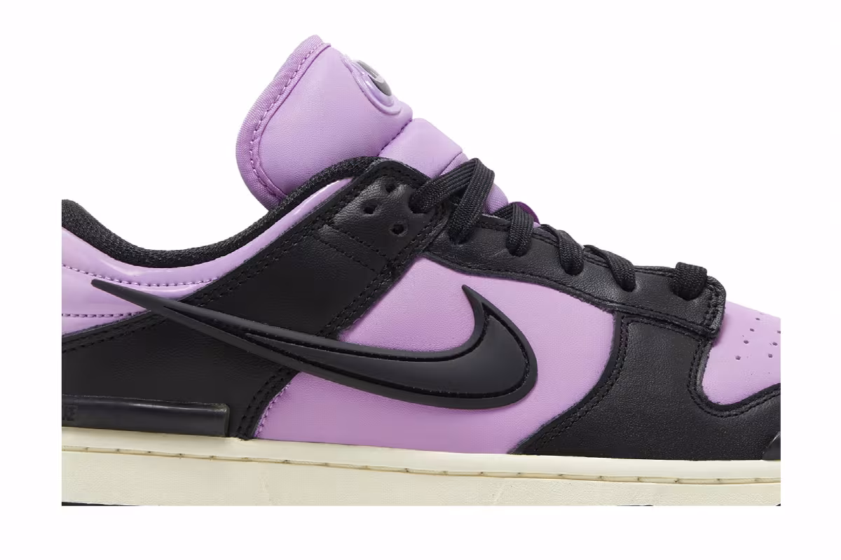 Nike Women's Dunk Low Twist Black Rush Fuchsia, view 3