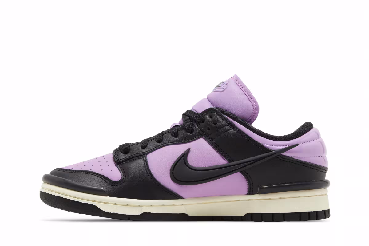 Nike Women's Dunk Low Twist Black Rush Fuchsia, view 4