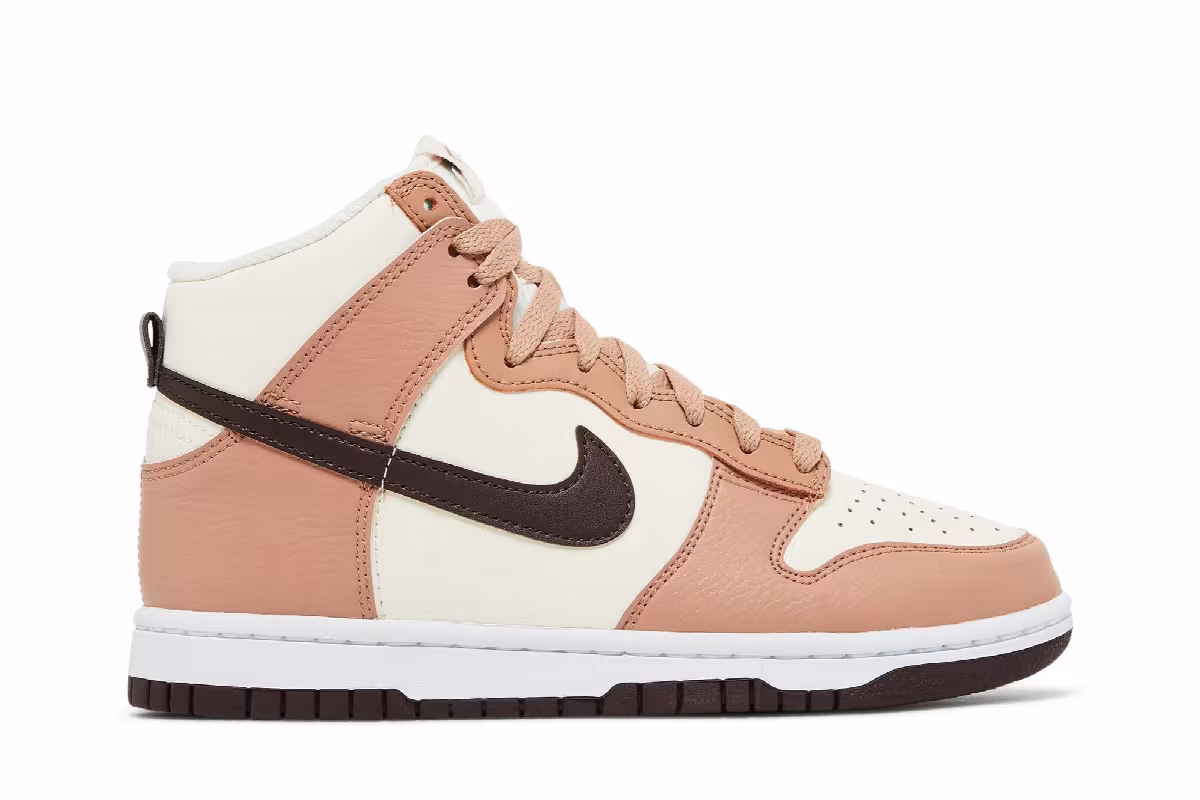 Nike Women's Dunk High Dusted Clay, view 2
