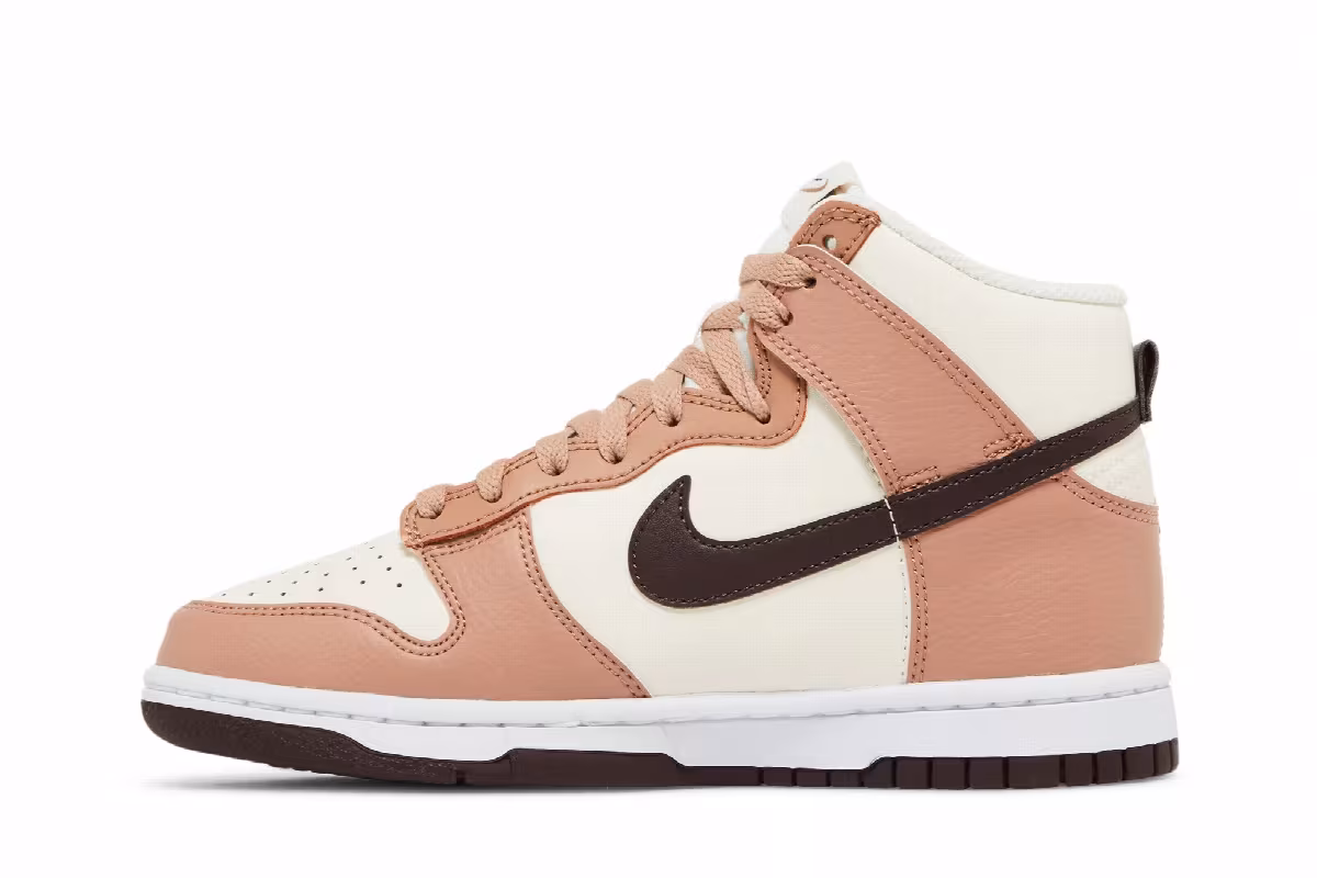 Nike Women's Dunk High Dusted Clay, view 4