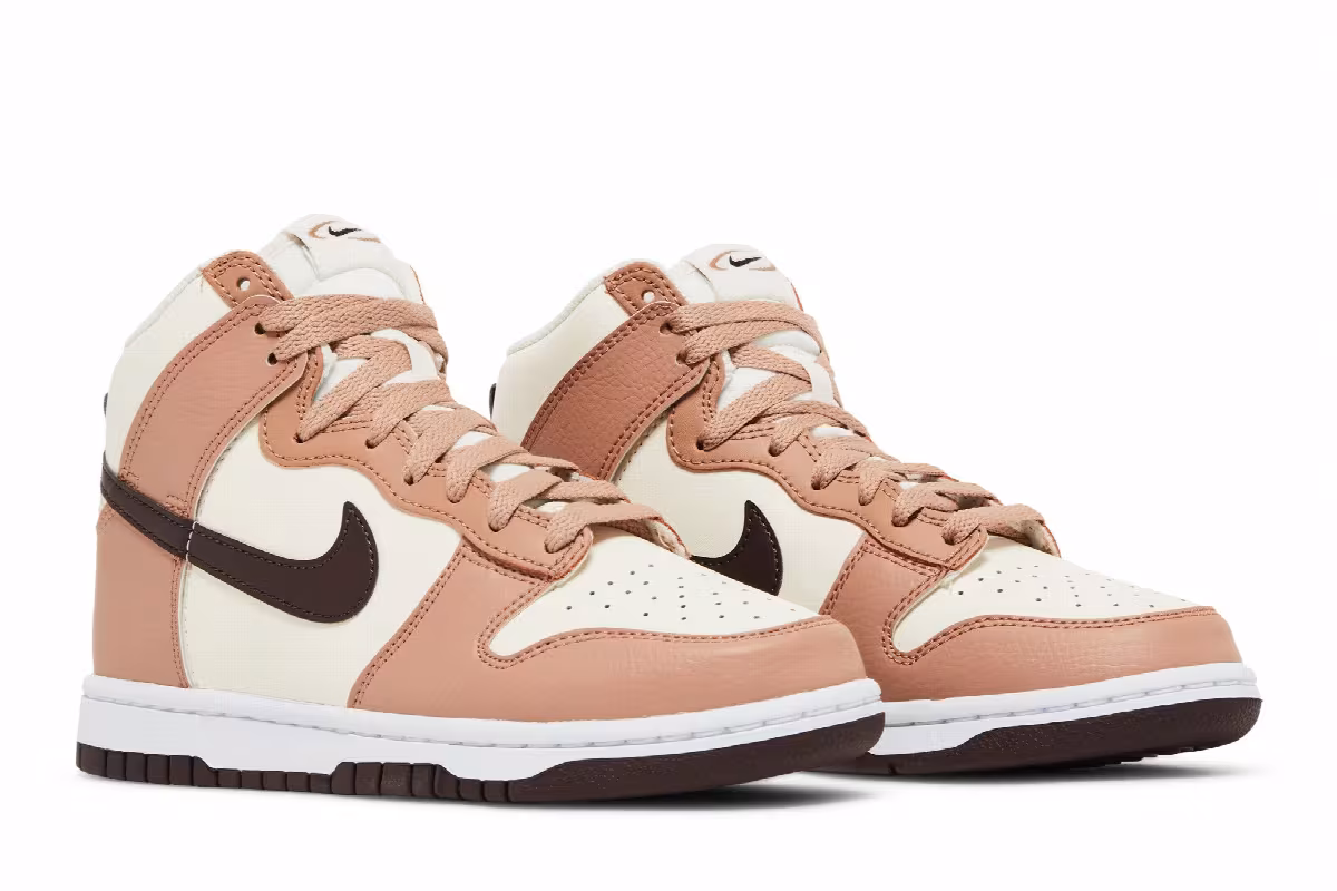 Nike Women's Dunk High Dusted Clay, view 9