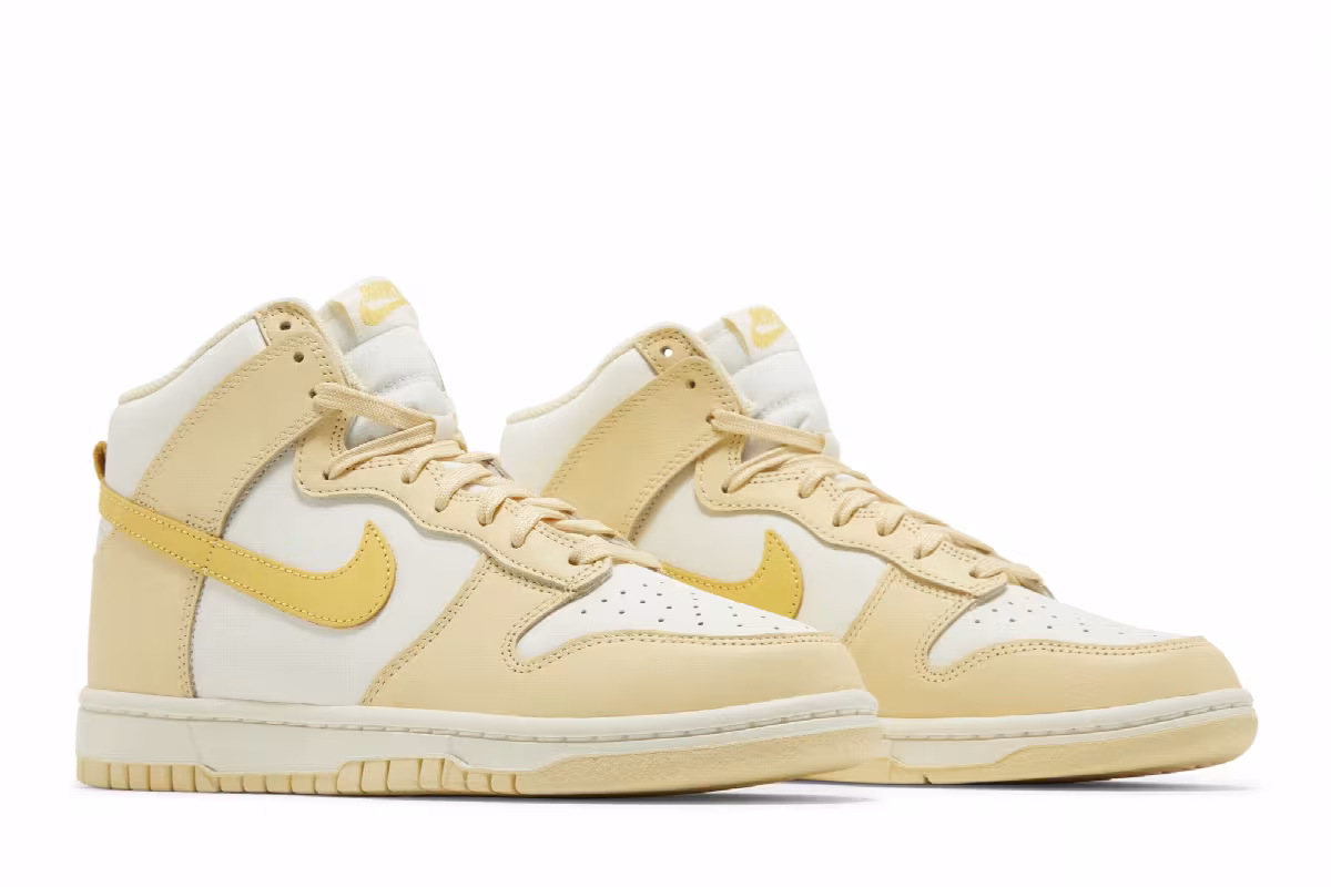 Nike Women's Dunk High Pale Vanilla Topaz, view 9