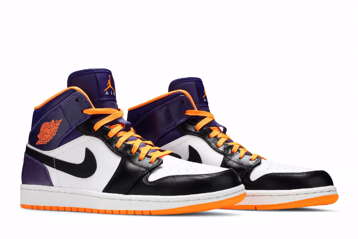 Air Jordan 1 Mid Phoenix Suns, view 9