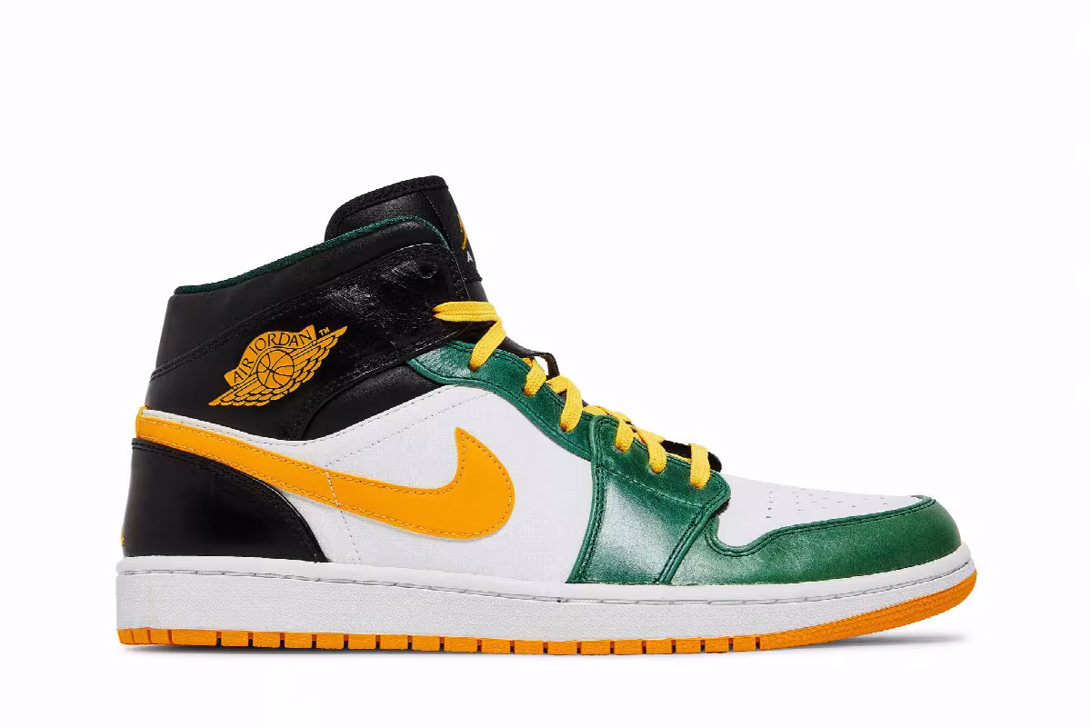 Air Jordan 1 Mid Sonics, view 2