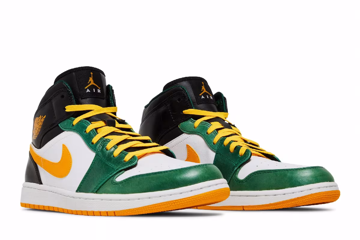 Air Jordan 1 Mid Sonics, view 9