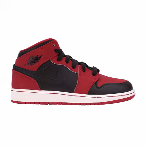 Air Jordan 1 Retro Mid GS 'Gym Red Black'