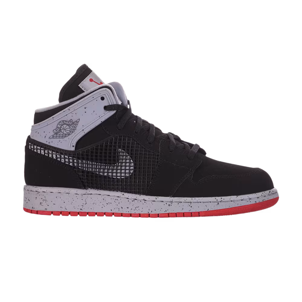 Air Jordan 1 Black Fire Red Cement