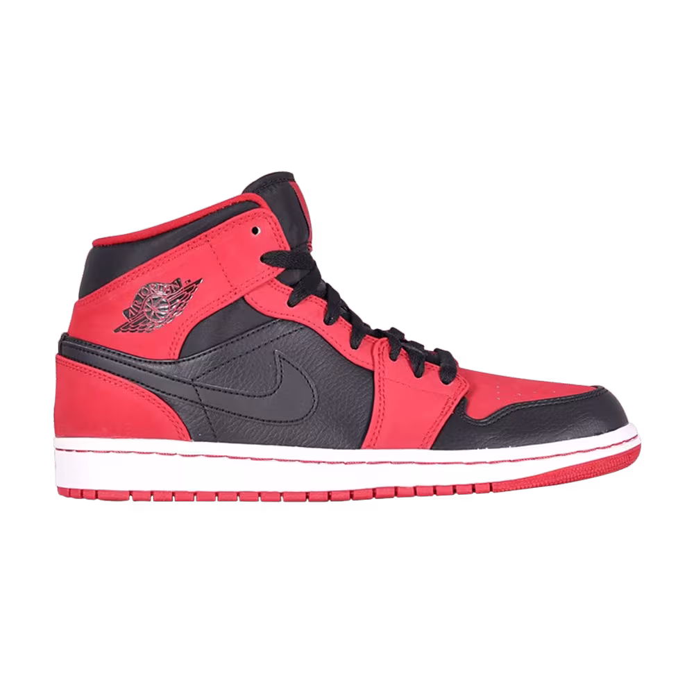 Air Jordan 1 Mid Gym Red Black