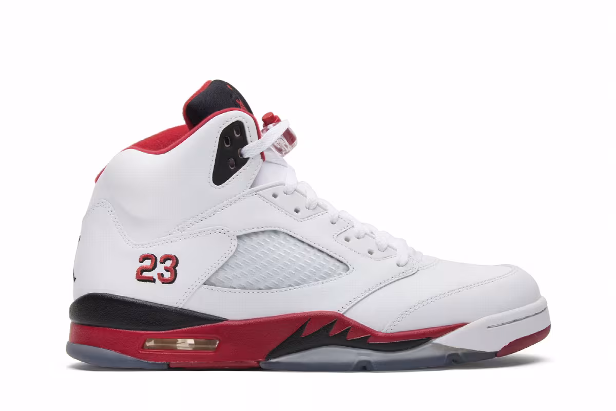 Air Jordan 5 Fire Red 2013, view 2