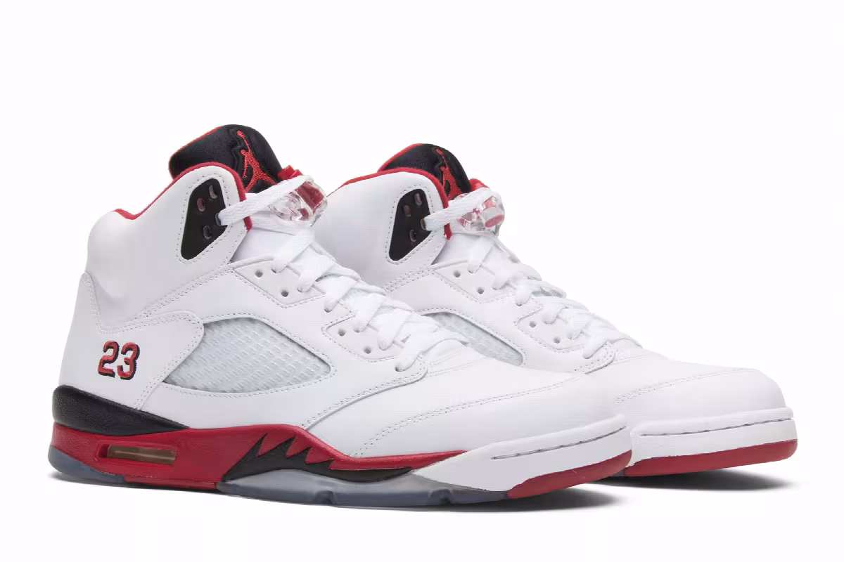 Air Jordan 5 Fire Red 2013, view 9