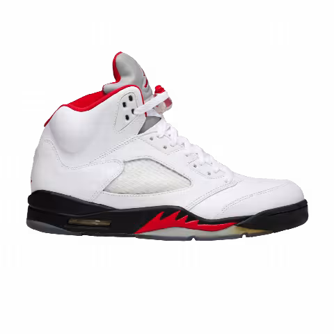 Air Jordan 5 Retro 'White Fire Red' 2013