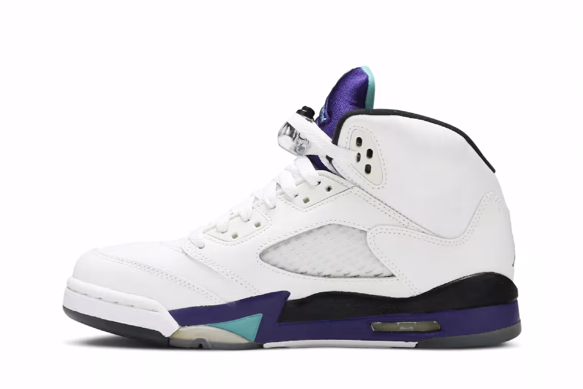 Air Jordan 5 GS Grape 2013, view 4