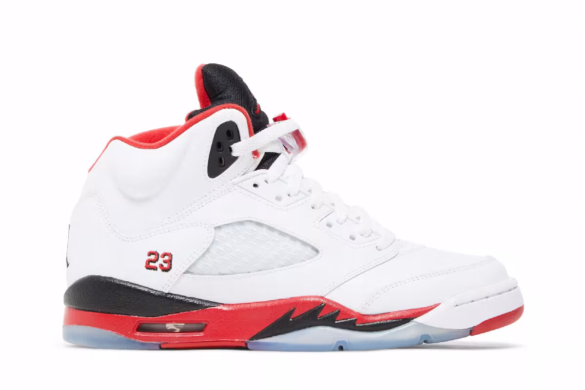 Air Jordan 5 GS Fire Red 2013, view 2