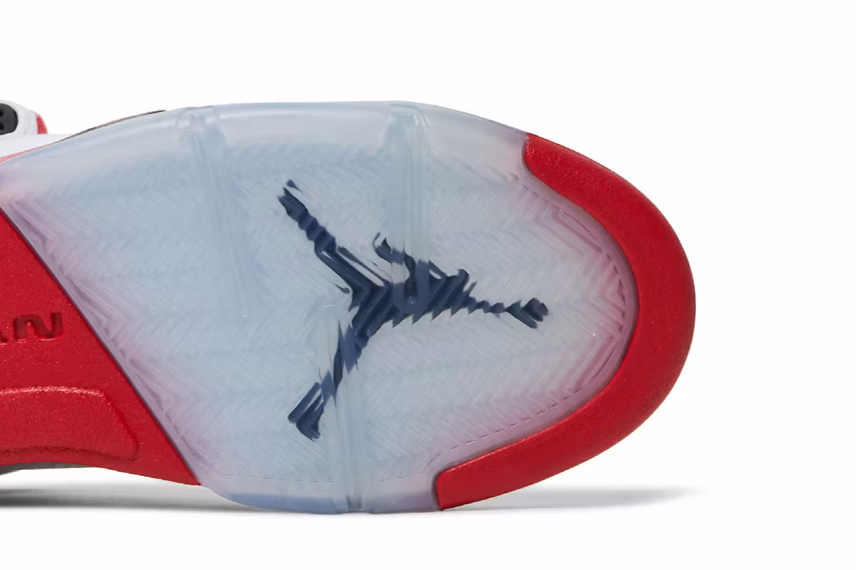 Air Jordan 5 GS Fire Red 2013, view 6