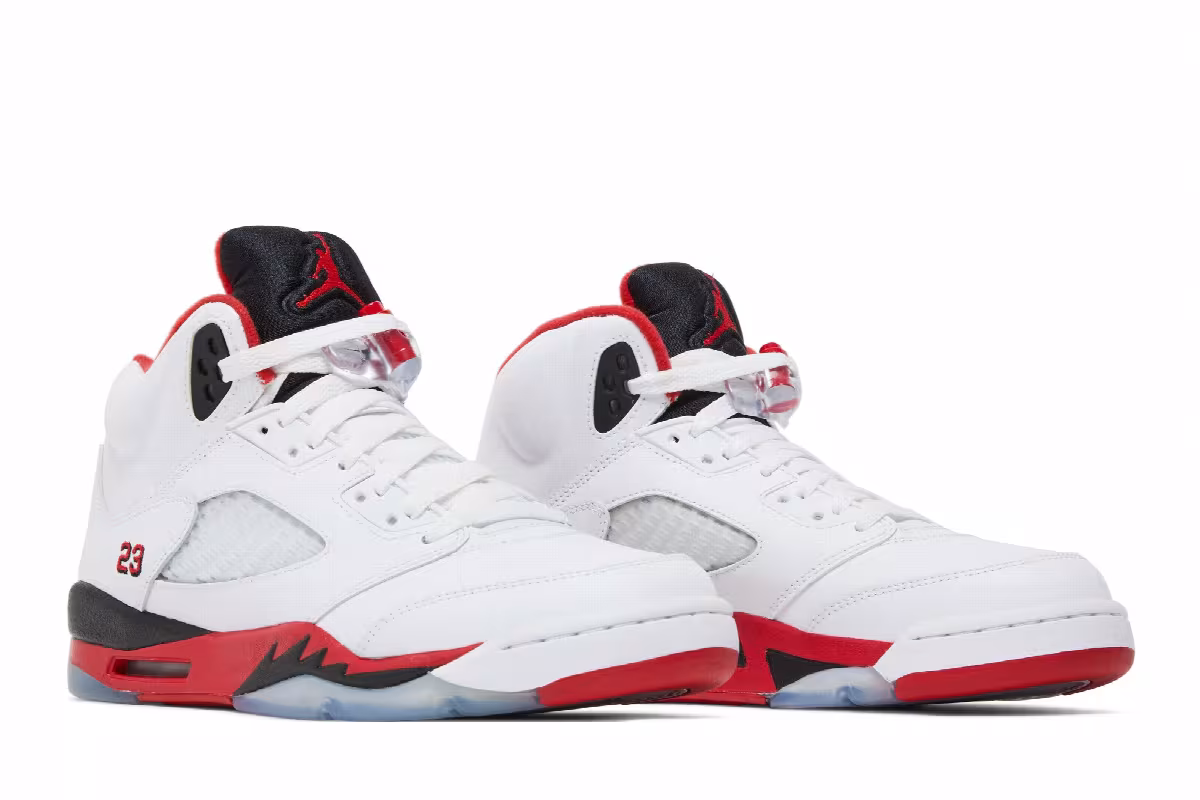Air Jordan 5 GS Fire Red 2013, view 9