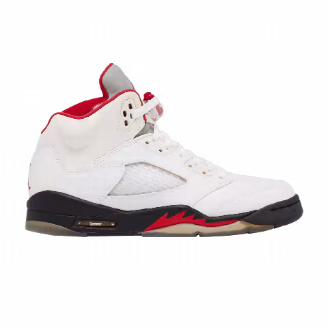 Air Jordan 5 Retro GS 'White Fire Red' 2013