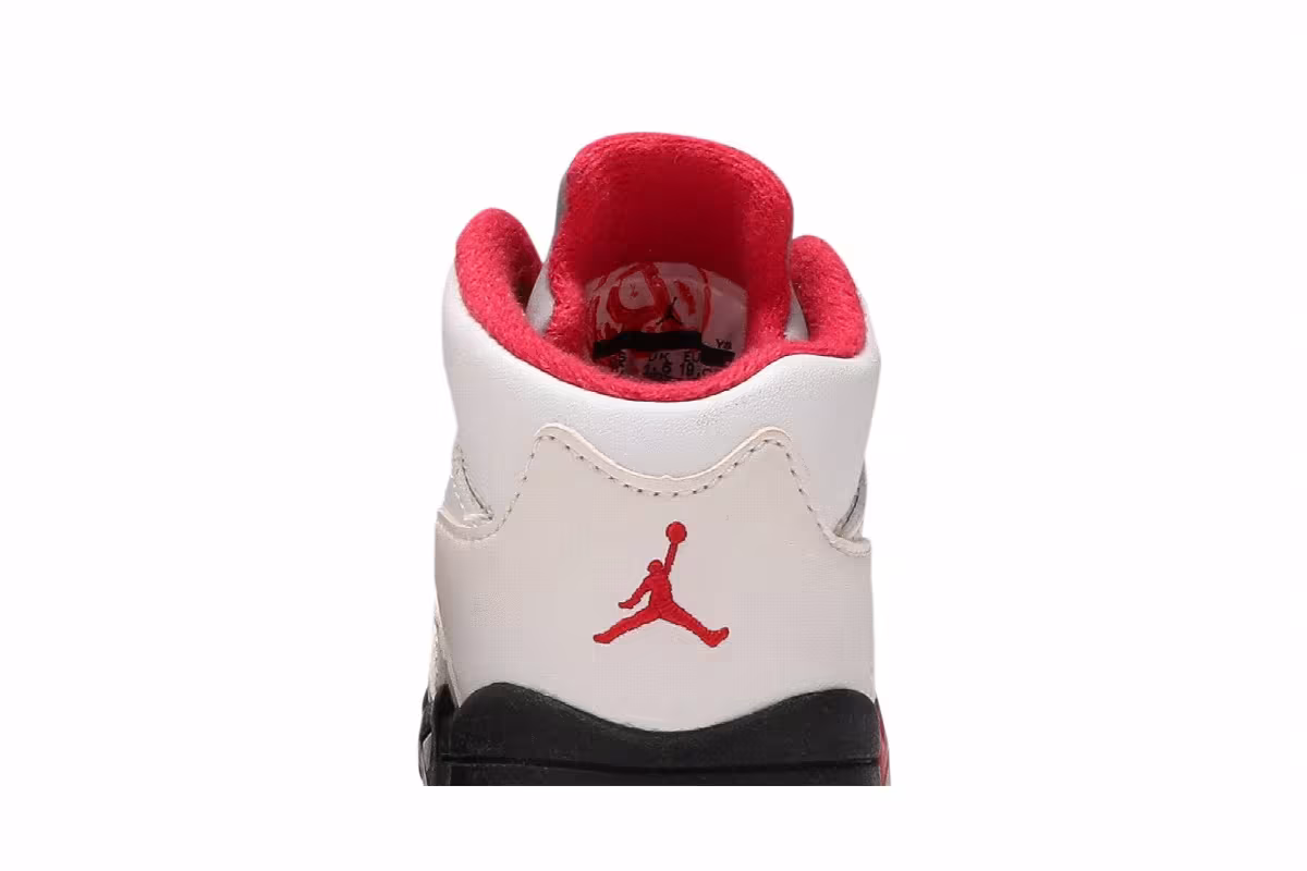 Air Jordan 5 TD White Fire Red 2013, view 8